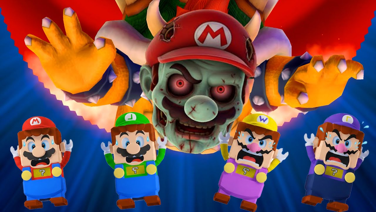 【マリオパーティ10】カオス城マリオVsルイージVsワリオVsワルイージ(CPU最強 たつじん)
