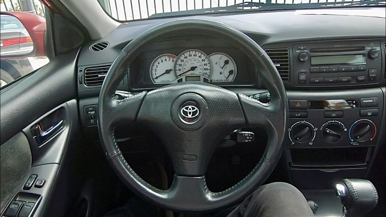 2005 Toyota Corolla S POV Test Drive How To Merge Into The Freeway