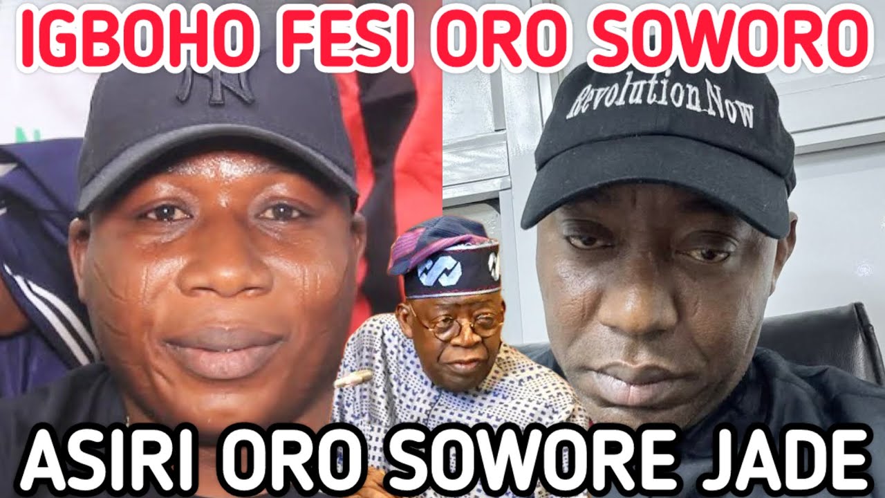 SUNDAY IGBOHO gbana je lori oko oro ti SOWORE so si tori atileyin re fun AARE TINUBU