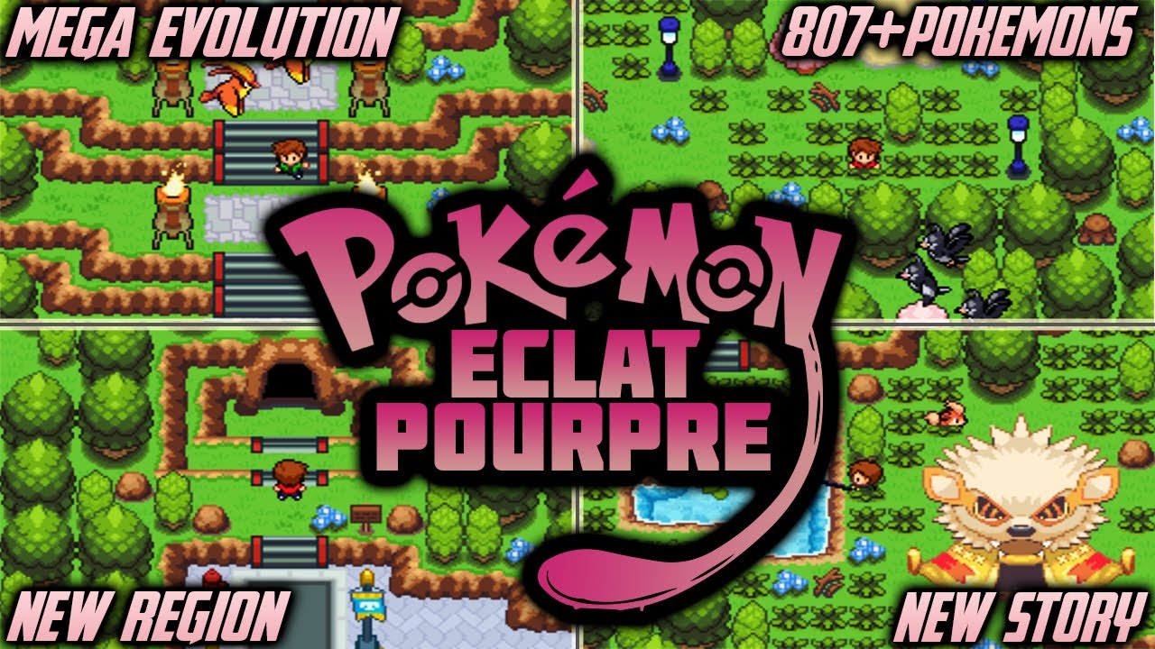 POKEMON GAME WITH MEGA EVOLUTION, HIGH GRAPHICS, 807+POKEMON'S & EV'S!