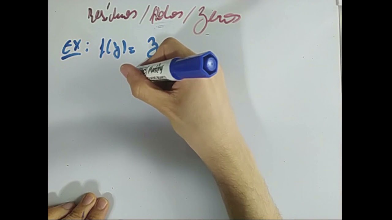 9 - Resíduos, polos e zeros