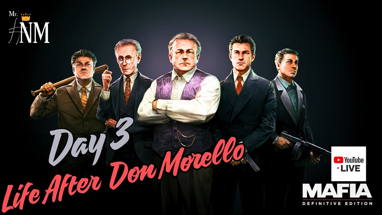 Day 03 Mafia 1 #mafiadefinitiveedition #mafiatrilogy #livestream  #day3