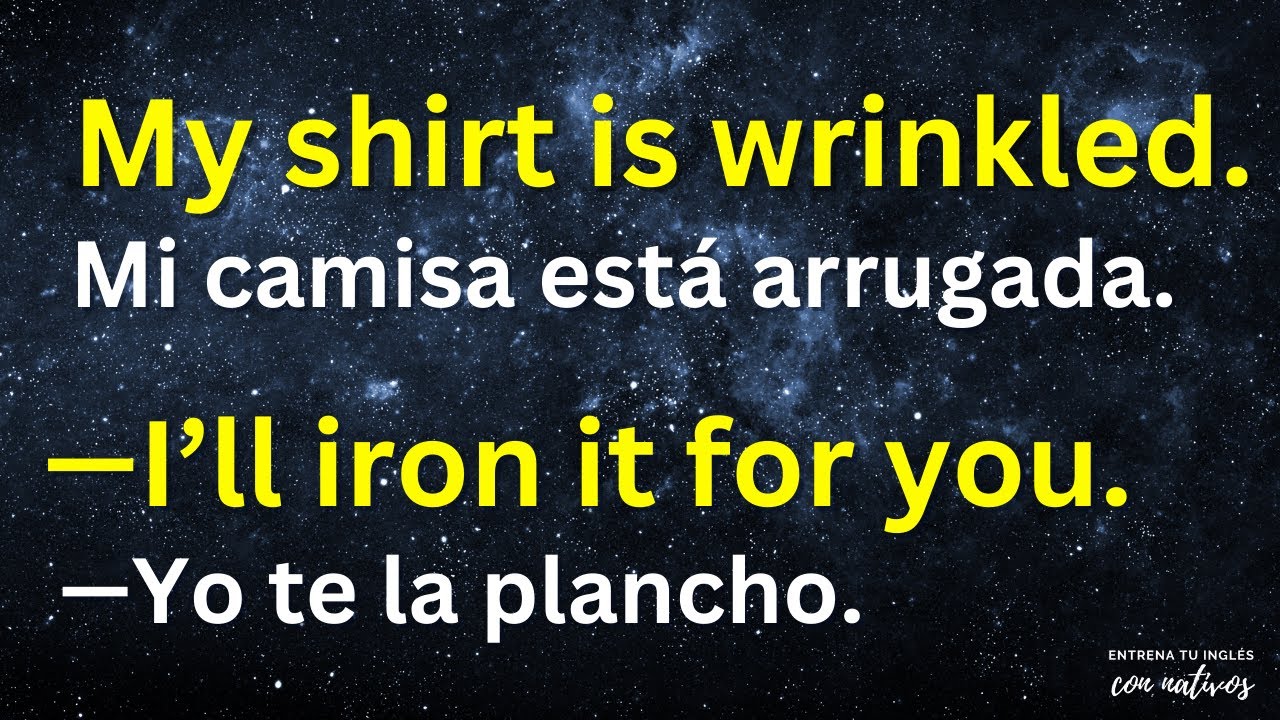 🔥500 DIÁLOGOS DIARIOS en INGLÉS que te harán hablar inglés SIN PENSAR