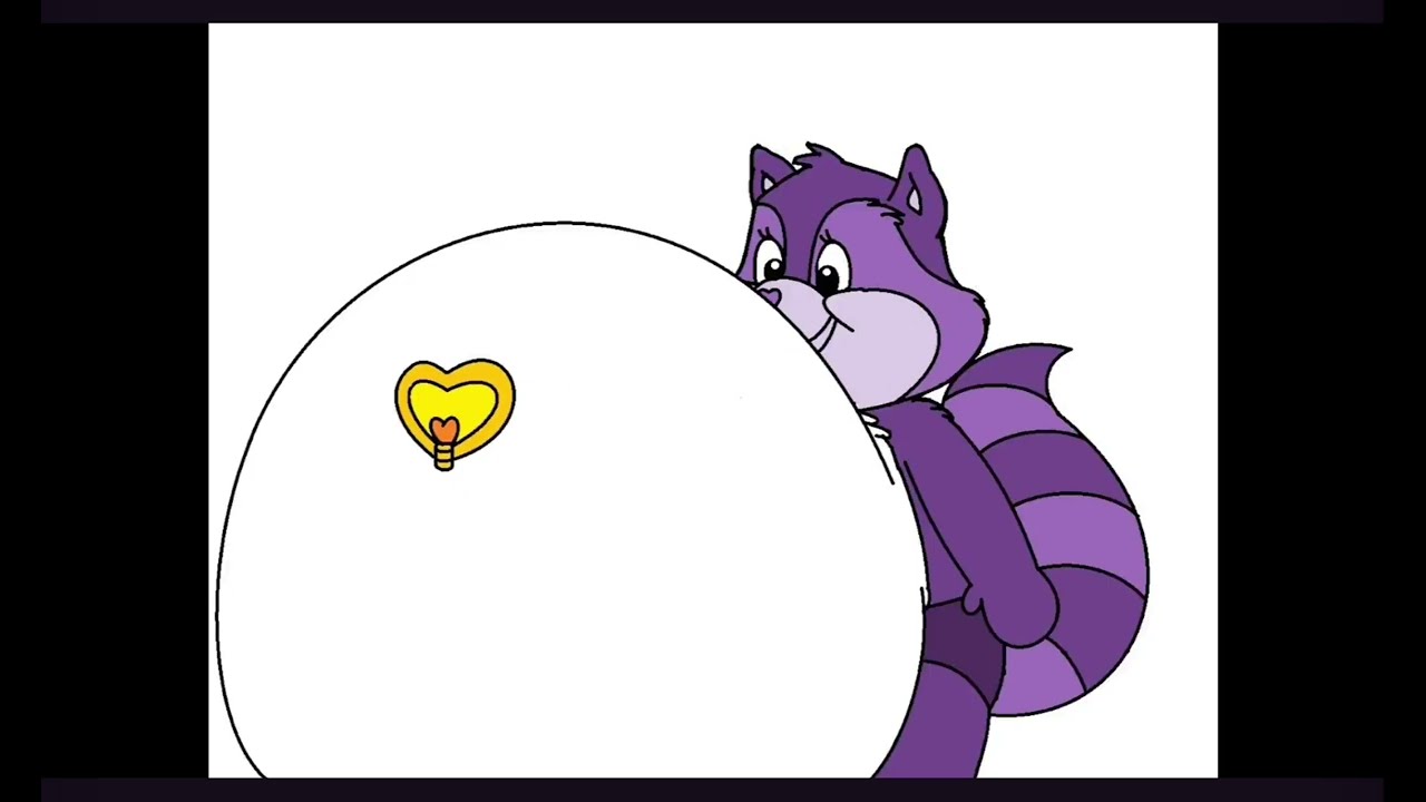 Bright Heart Raccoon's Belly Inflation 