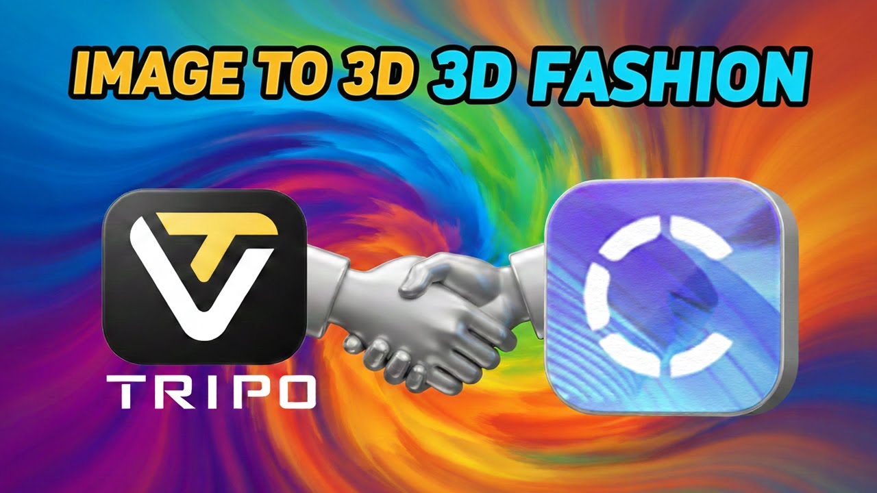 Turn Any Image Into a 3D Model for CLO3D Accessories (Tripo AI 3d)
