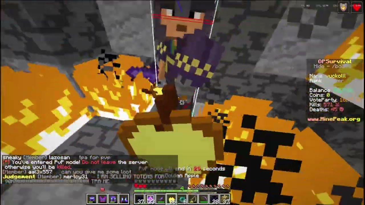 I got jumped on Peak SMP (Again)