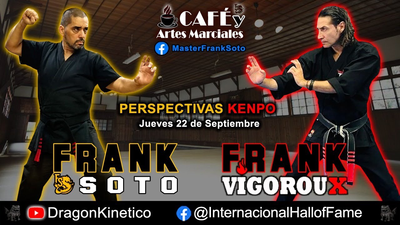 Café y Artes Marciales - PERSPECTIVAS KENPO - Frank Vigoroux y Frank Soto