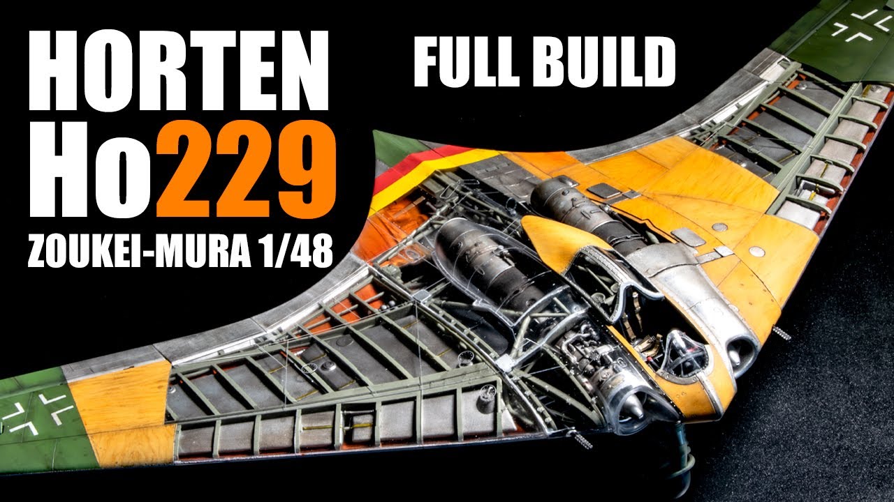 ZOUKEI-MURA 1/48 HORTEN Ho229 | Full Build |
