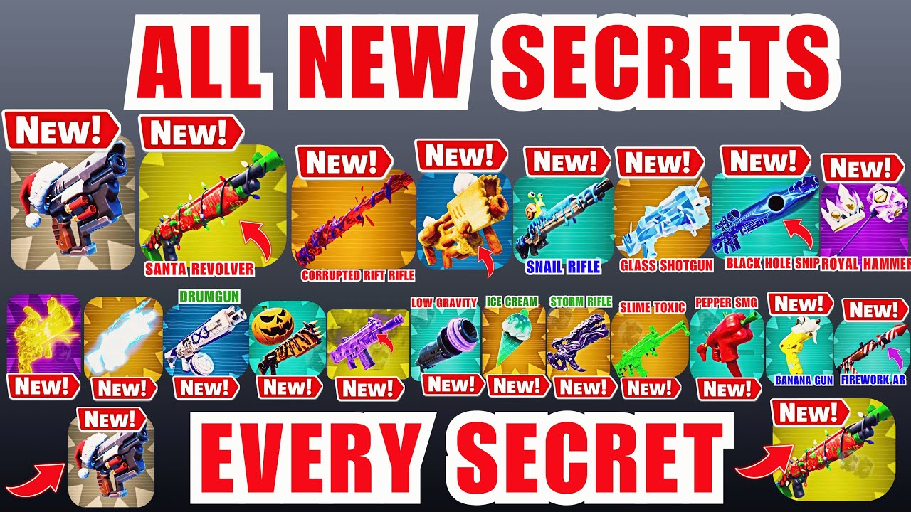 How to get every secret in 1v1 with every gun part 00104