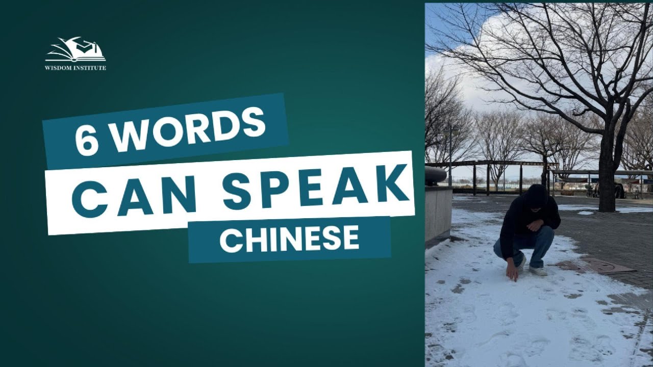 ចាប់ផ្តើមនិយាយចិន ត្រឹម៦ពាក្យ/ Speak Chinese Fast! 6 Words #chinese #dailyvlog