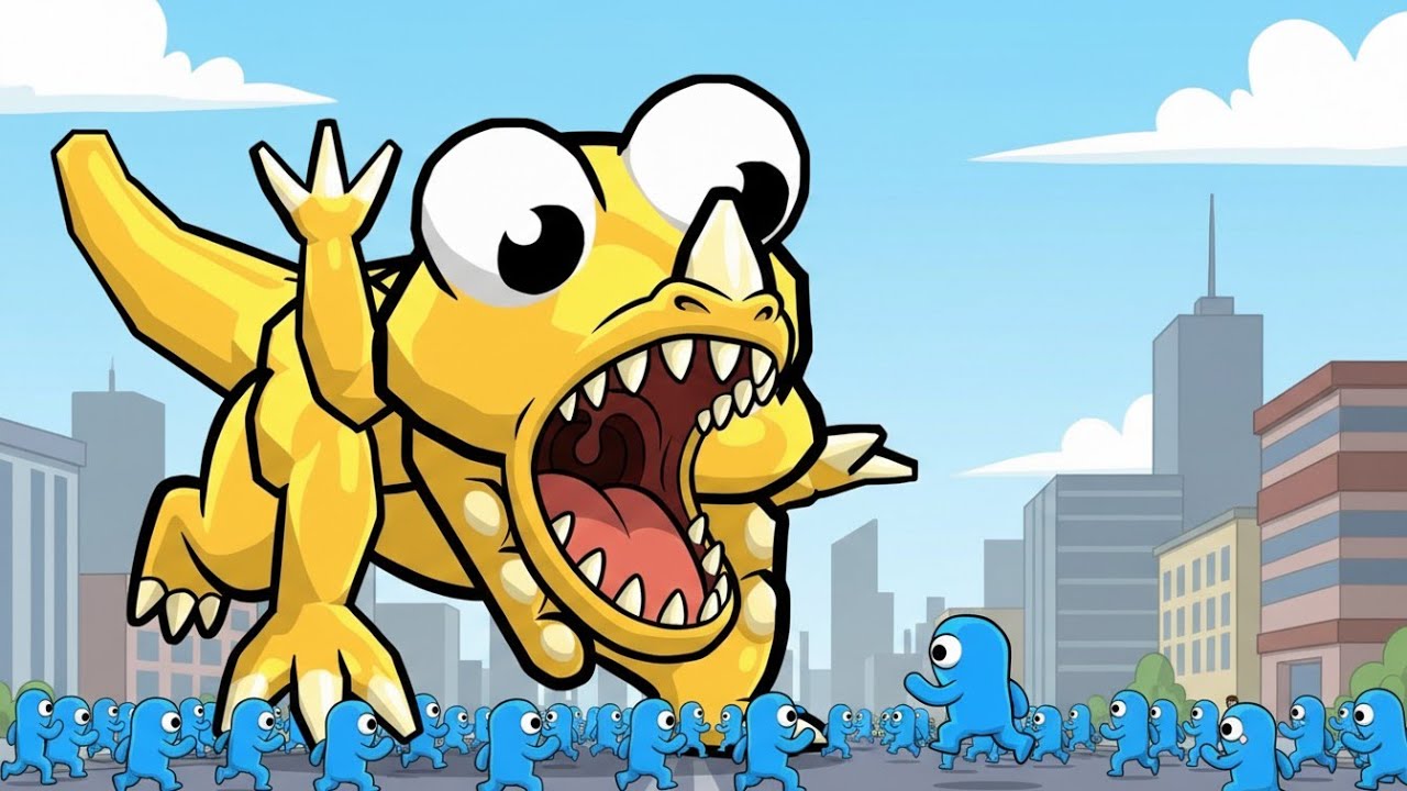 Eat To Evolve To Gigantic Monsters !! Eat to Evolve Gameplay Walkthrough P1