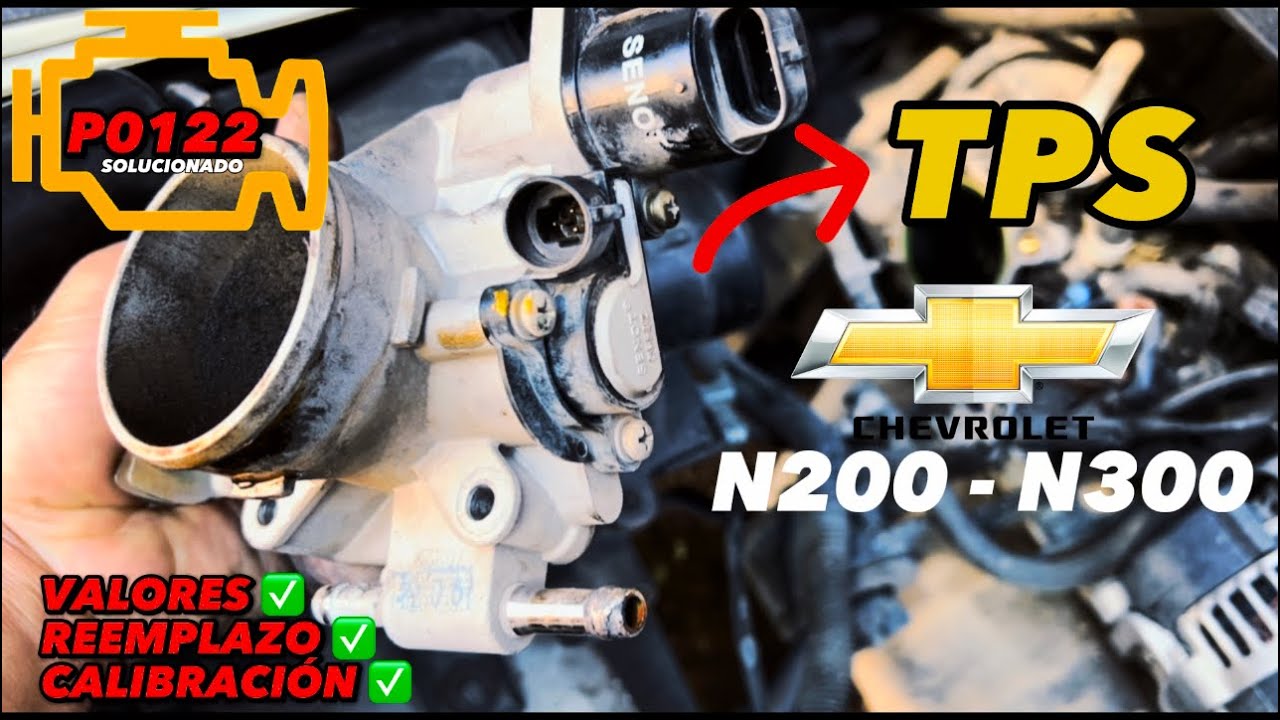 Датчик дроссельной заслонки CHEVROLET N300-N200 | Код P0122 устранен ✅
