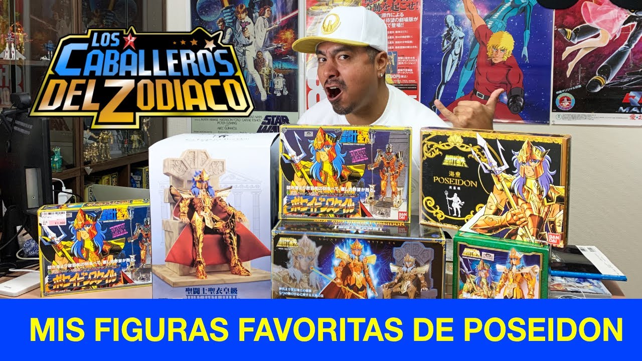 LAS FIGURAS DE SAINT SEIYA | POSEIDON | UNBOXING MYTH CLOTH EX, VINTAGE Y SAINT CLOTH CROWN