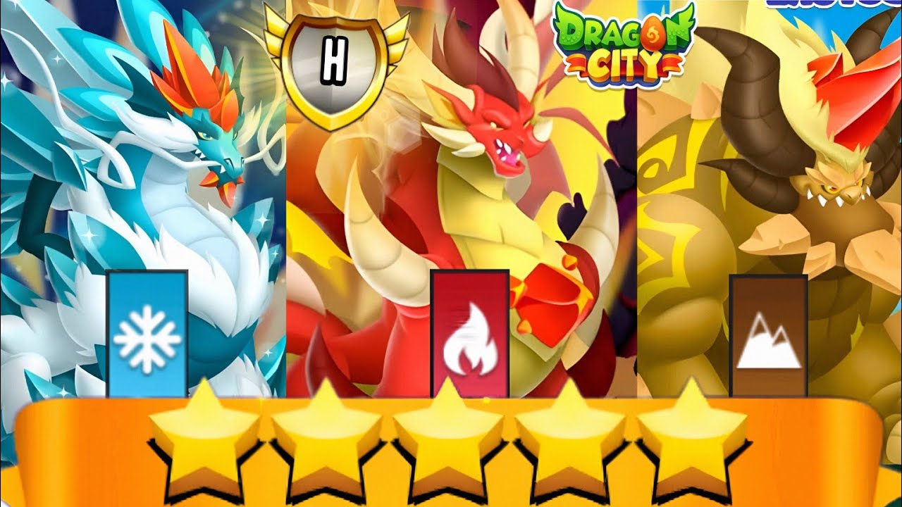 Os ELEMENTAIS! Fiquei impressionado com ESSE TIME!🤩🔥 DRAGON CITY