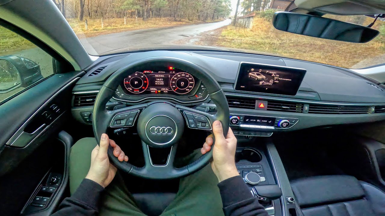 2018 AUDI A4 B9 - POV TEST DRIVE