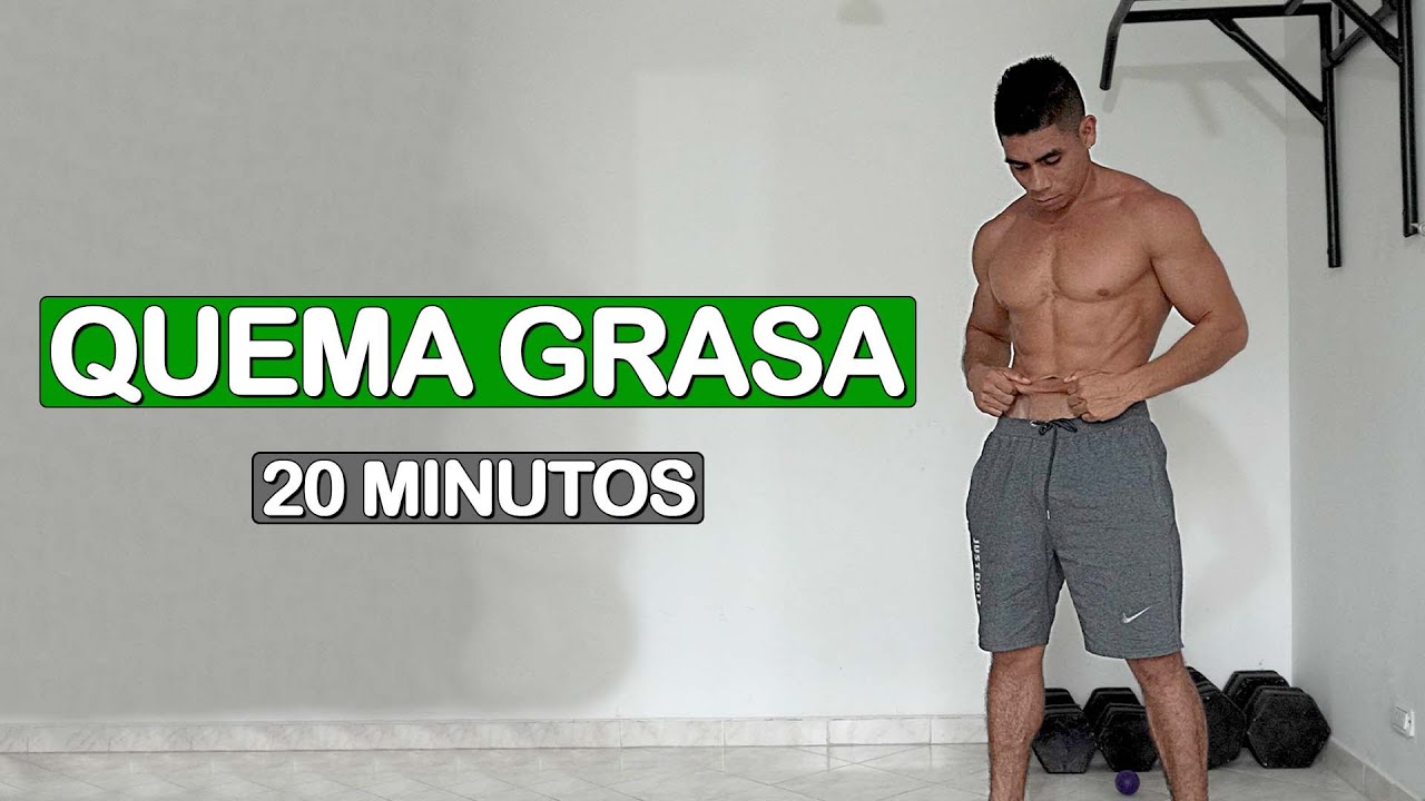 Intensa Rutina de Cardio y Abdomen para Quemar Grasa - Abdomen Plano en 20 Minutos