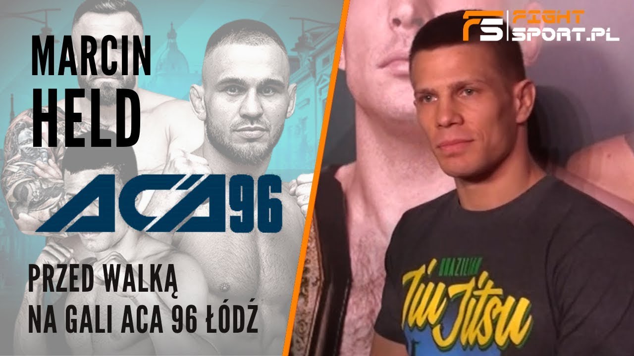 Marcin Held przed pojedynkiem z Diego Brandao na ACA 96 w Łodzi