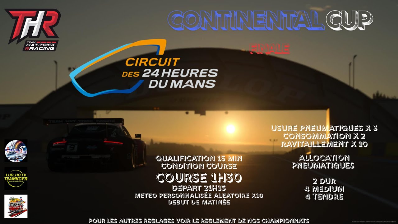 🏁🏎️Championnat THR Continental Finale Poule Amateur 🏎️🏁 #granturismo7