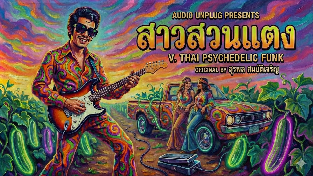 สาวสวนแตง - สุรพล สมบัติเจริญ (V. Thai Psychedelic Funk) | Audio Unplug