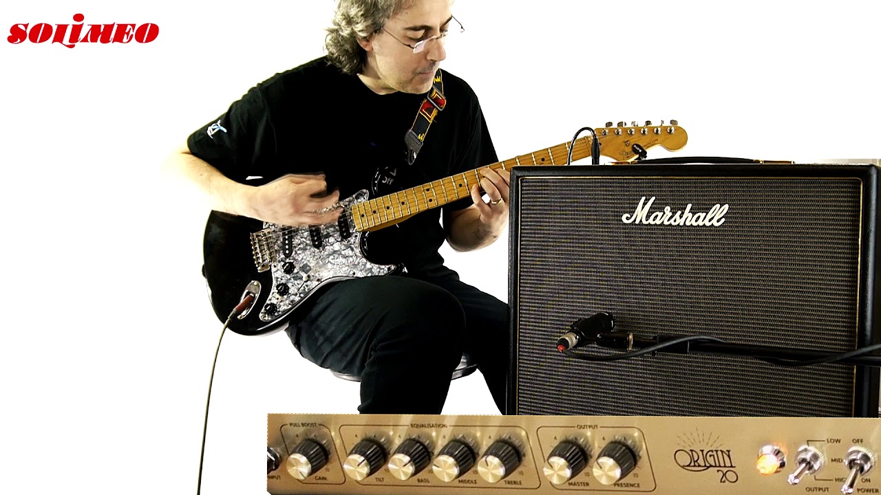 Marshall Origin 20 video test