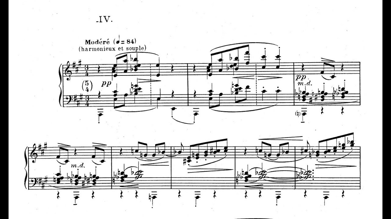 Debussy - Les sons et les parfums tournent dans l'air du soir (Prelude 4 Book I) (Nelson Freire, pn)