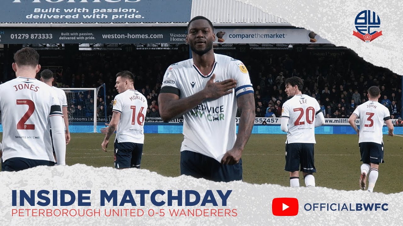 INSIDE MATCHDAY | Peterborough United 0-5 Wanderers