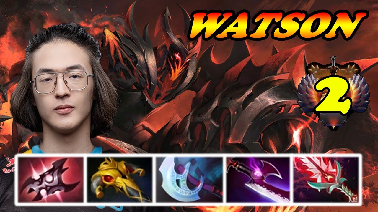 Watson top #2 EU intense late game vs ultra rich Prophet | WATSON Dota 2