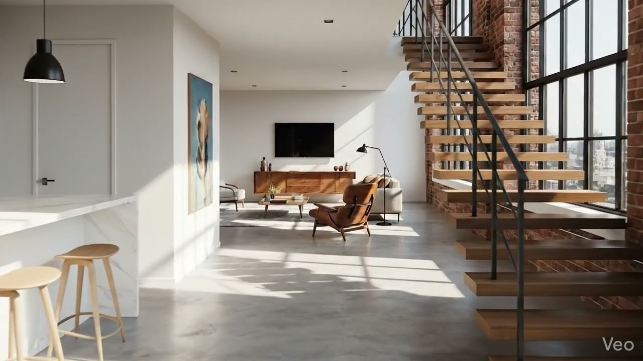 Modern Minimalist Loft 