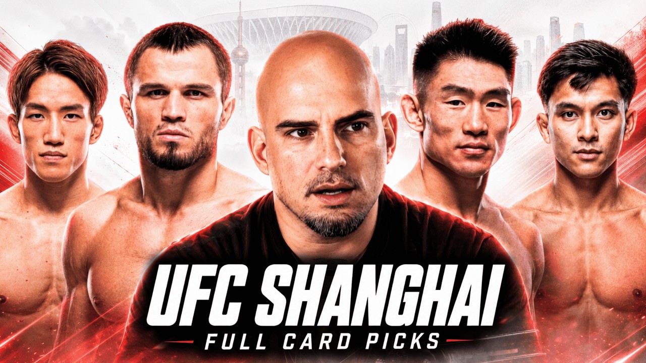 UFC Shanghai FULL CARD Predictions