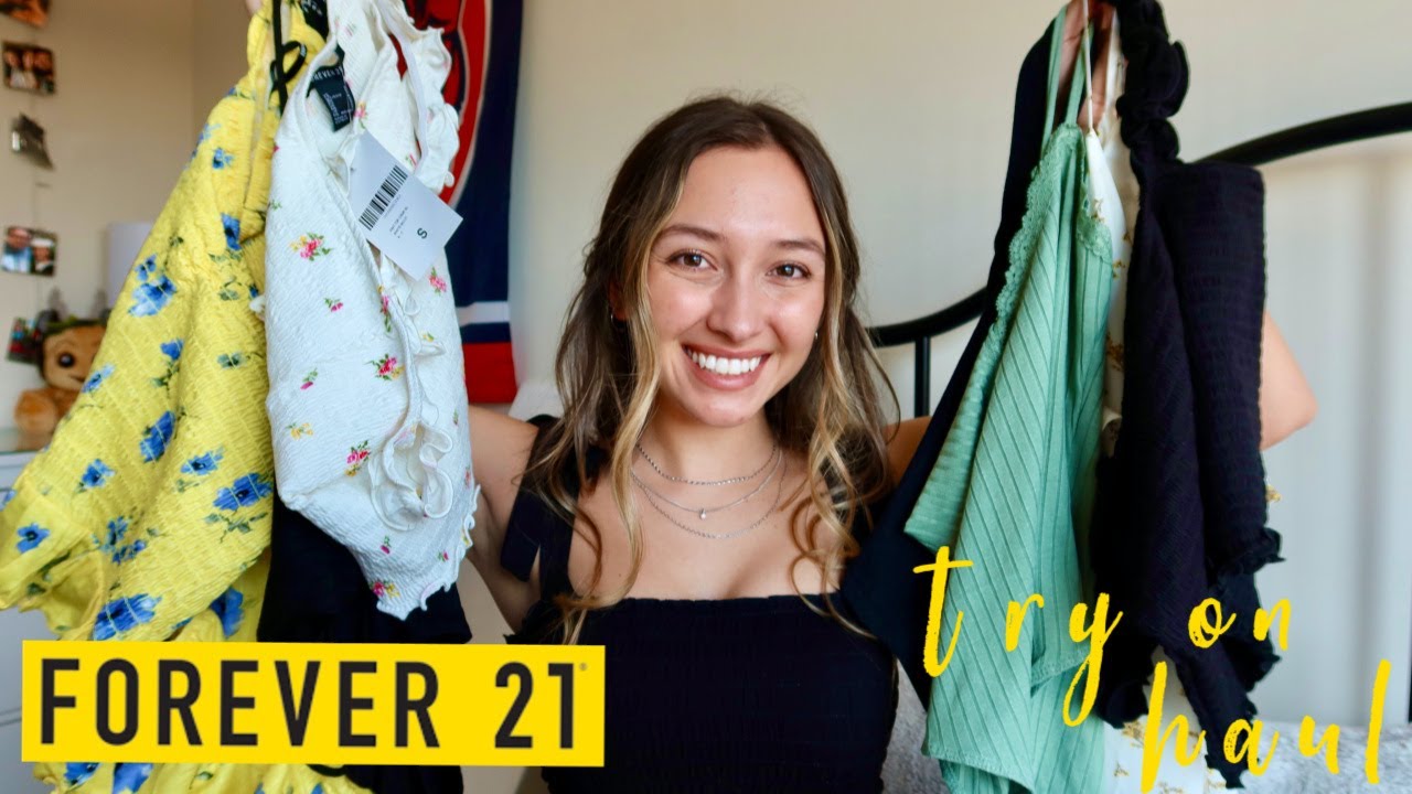 Примерка летних нарядов Forever 21 | Идеи летних нарядов F21