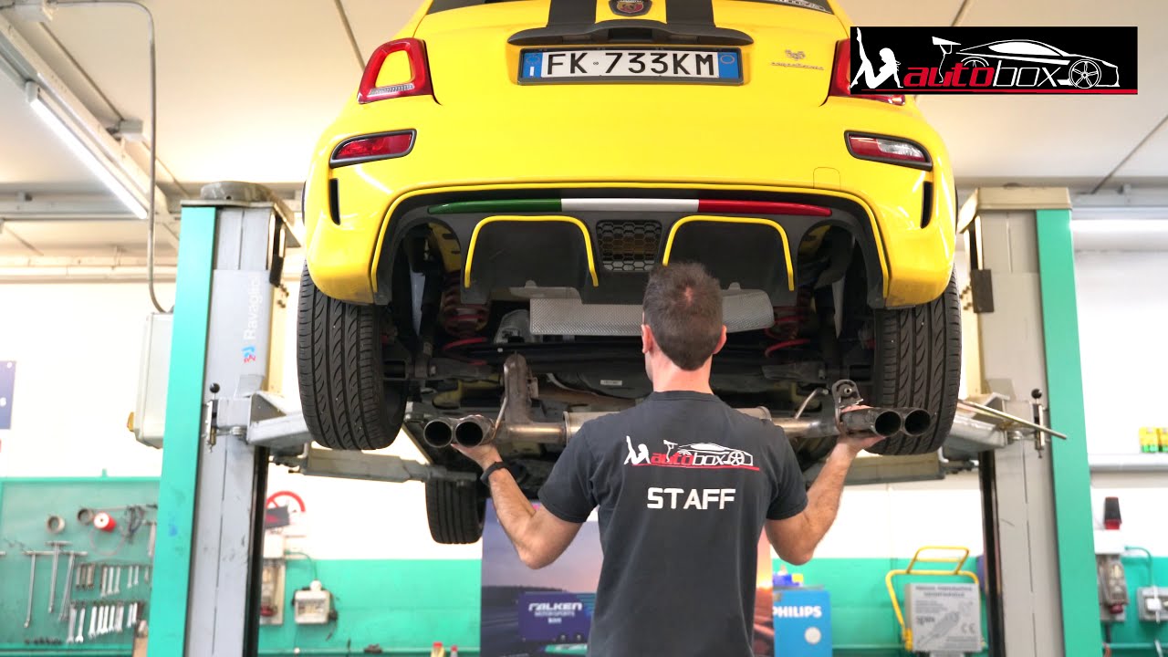 Recensione Akrapovic' - 500 Abarth - 595 Competizione exhaust sound retrofit