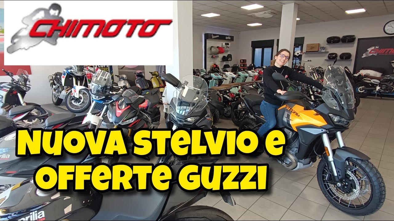 Nuova Stelvio e offerte Moto Guzzi da Chimoto