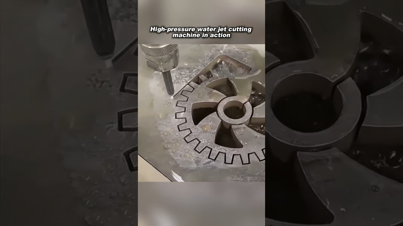High-Pressure Water Jet Cutting
