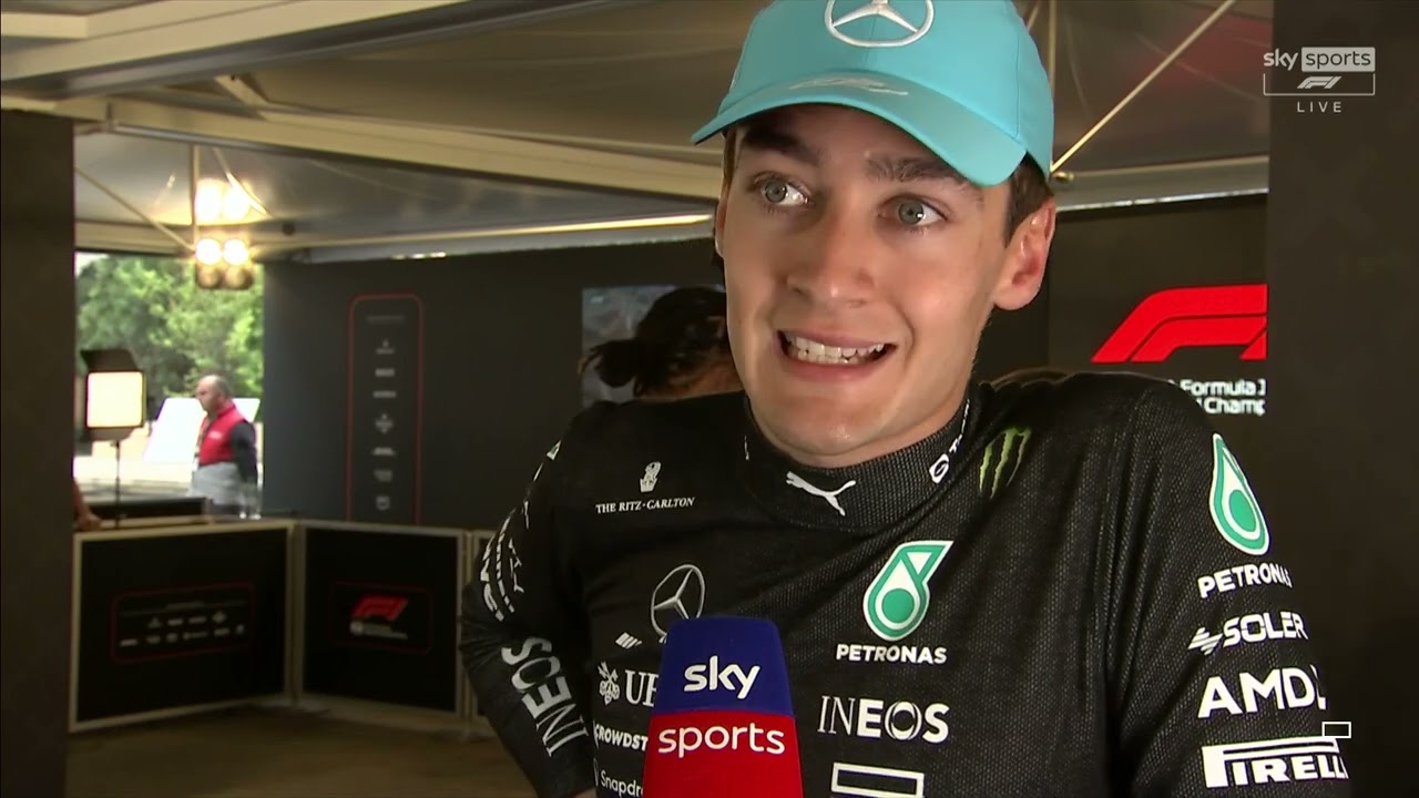 George Russell's Exclusive Post-Race Interview after Azerbaijan GP 2023 | F1 Analysis