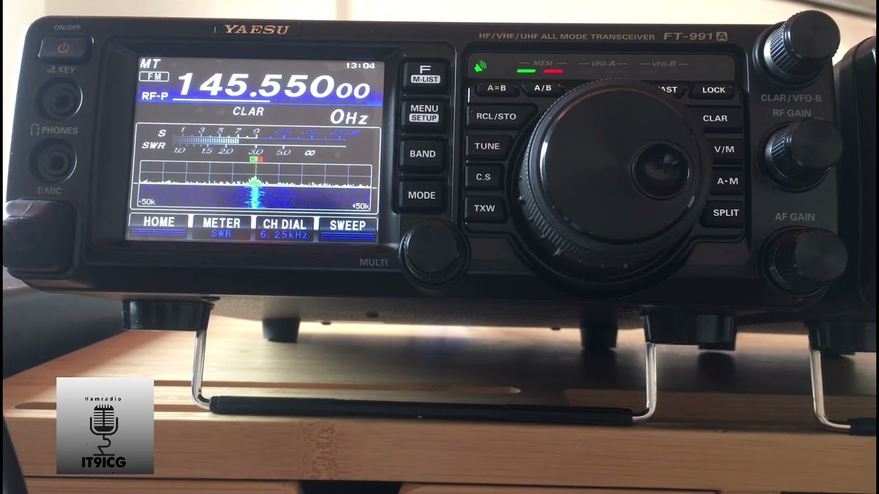 Yaesu ft 991 a eccezionale anche in vhf uhf  test diretta