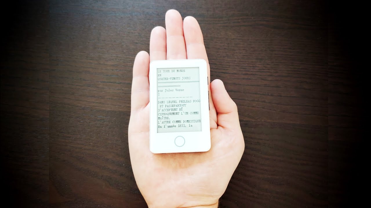 The World’s Smallest (and Worst) e-reader