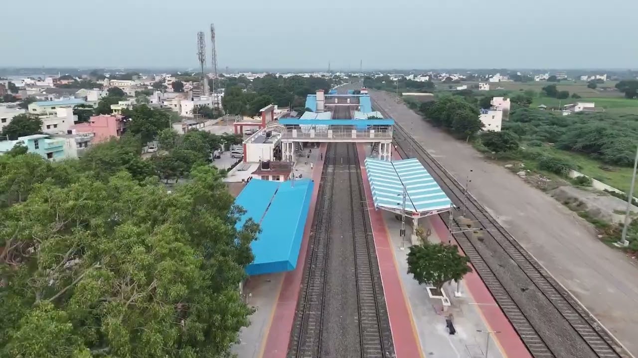 Chinna Salem Railway Station upgraded under the Amrit Stations