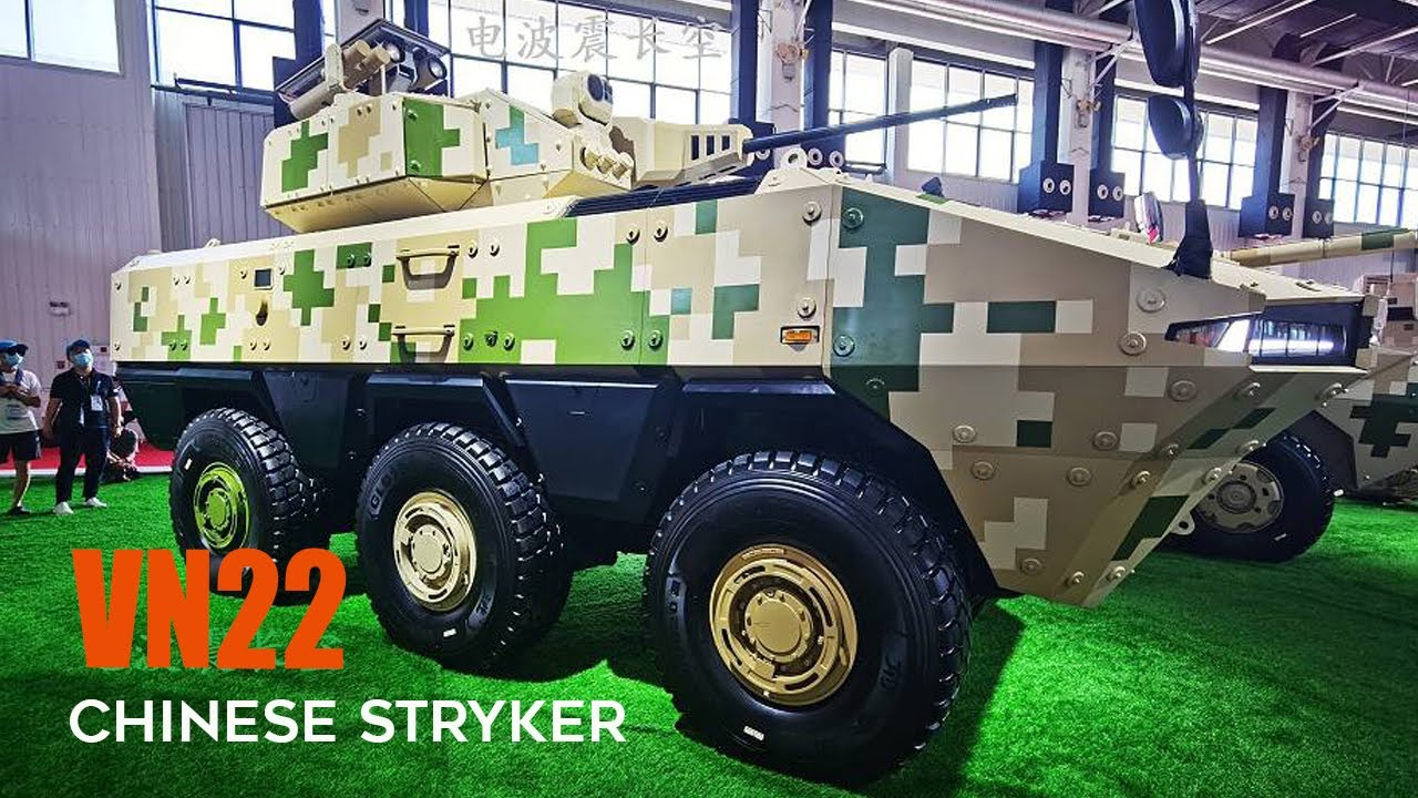 VN22: китайский 6-колесный бронеавтомобиль нового поколения с футуристическим дизайном