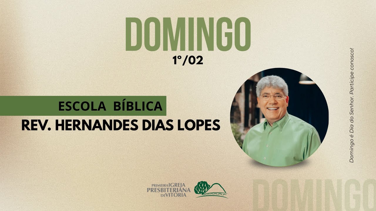 Curso de Verão - Rev. Hernandes Dias Lopes