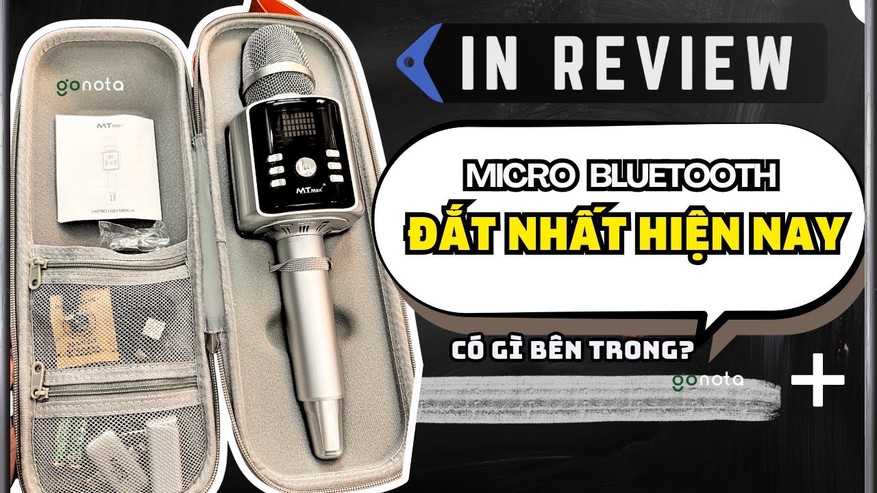 Micro bluetooth MẮC NHẤT mà mình Review – Mic H9 Pro -  Chất lượng liệu có xứng đáng? | GONOTA