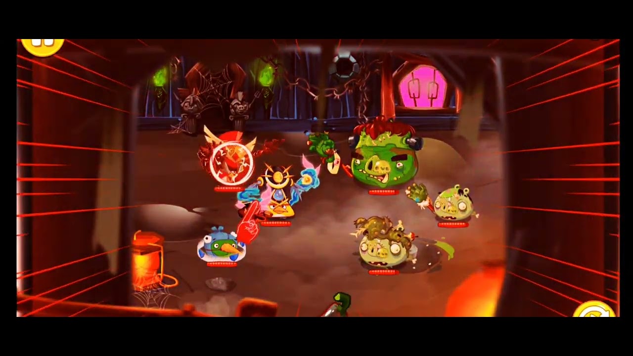 Angry Birds Epic All Dungeons but Only Red, Chuck and PiggyMcCool