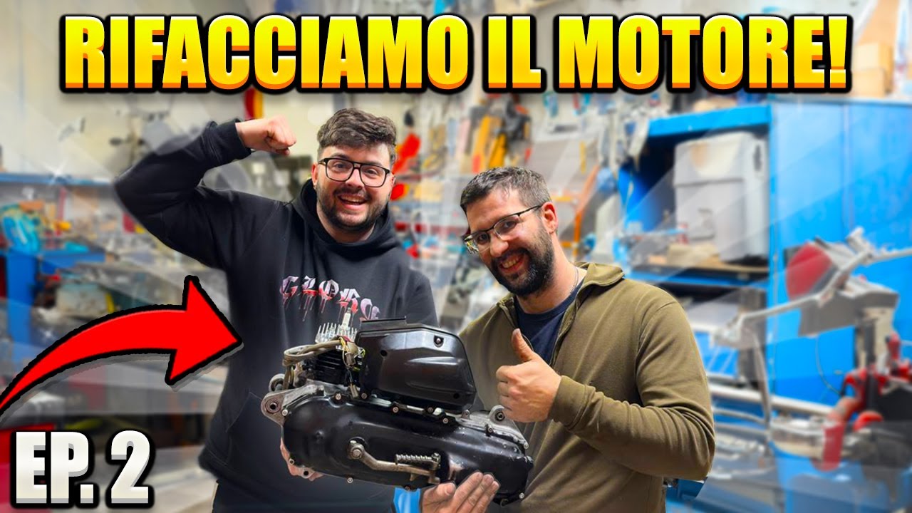 COME RIFARE UN MOTORE DEL BOOSTER! MBK PROJECT EP 2