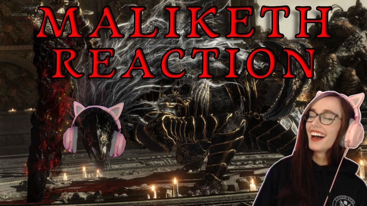 Streamer Reacts to MALIKETH THE BLACK BLADE