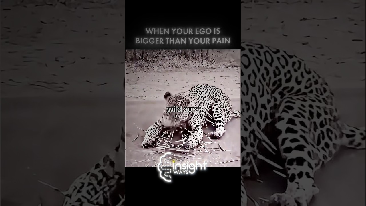 When your ego is bigger than your pain
