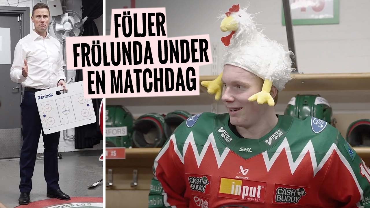 Följer Frölunda en matchdag