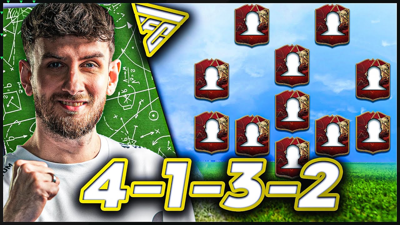 FC 24: OFFENSIVPOWER mit dieser TAKTIK | 4-1-3-2 FORMATION GUIDE 💫