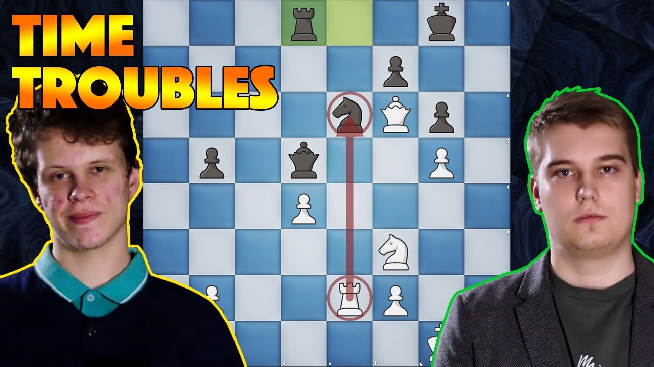 Blunder in Time Troubles | Artemev vs Kovalev | Tata Steel Chess 2020