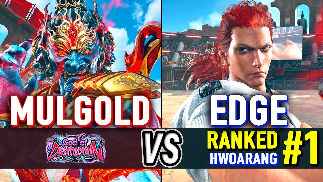 T8 🔥 MULGOLD (Yoshimitsu) vs EDGE (#1 Ranked Hwoarang) 🔥 Tekken 8 High Level Gameplay