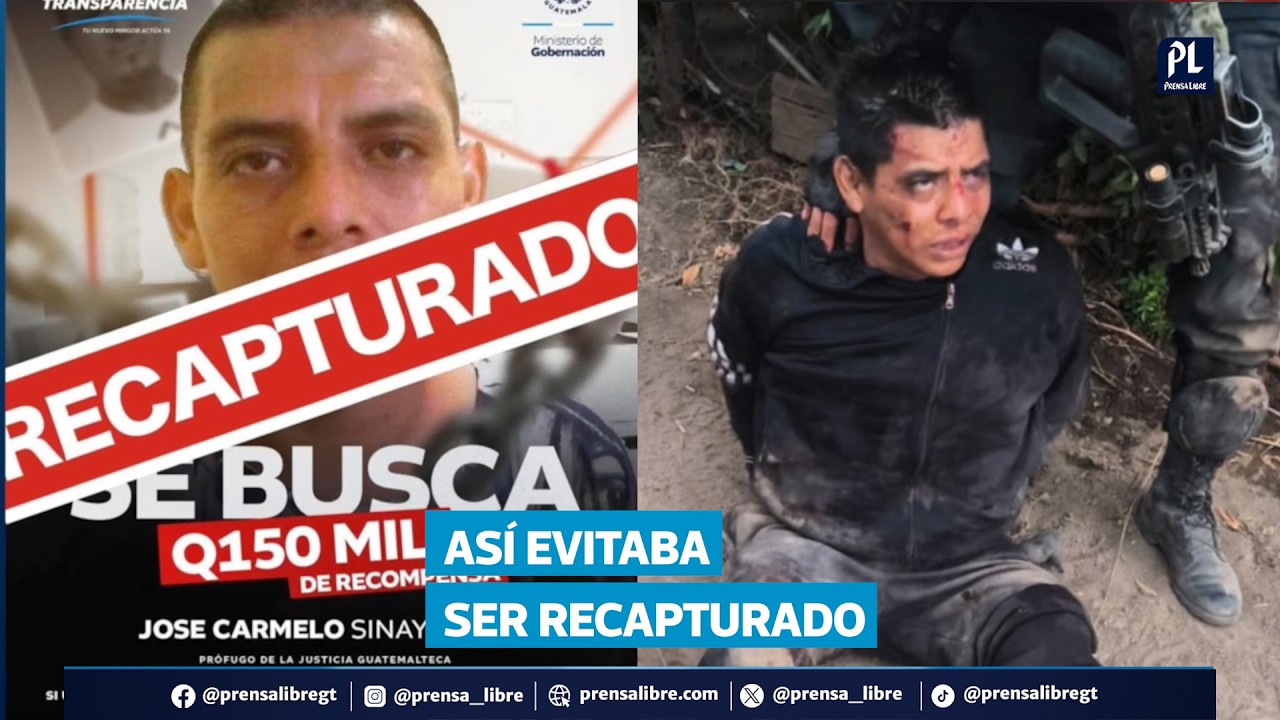 Reo fugado de Fraijanes II se movía entre Quetzaltenango y Retalhuleu para evitar recaptura