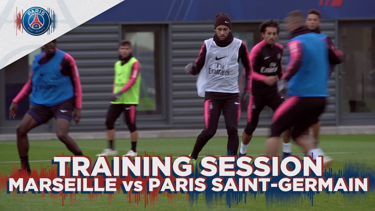 TRAINING SESSION - MARSEILLE vs PARIS SAINT-GERMAIN